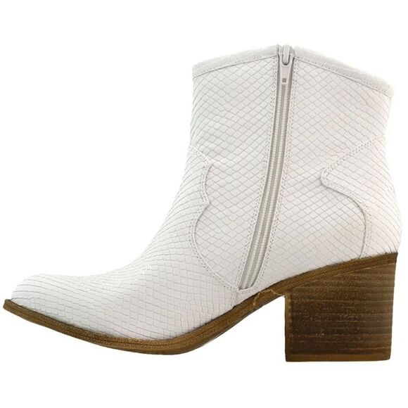 NEW DL (Dirty Laundry) Womens Unite Snake Casual Boots Ankle Size 8.5 - Picture 1 of 11